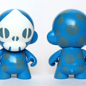 Spade-Skull Micro Munny – Blue : Reactor-88 Store