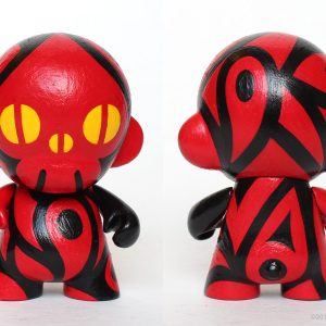 Spade-Skull Micro Munny – Red : Reactor-88 Store