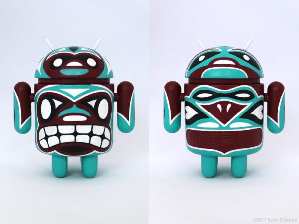 Aqua Maroon Totem Android : Reactor-88 Store